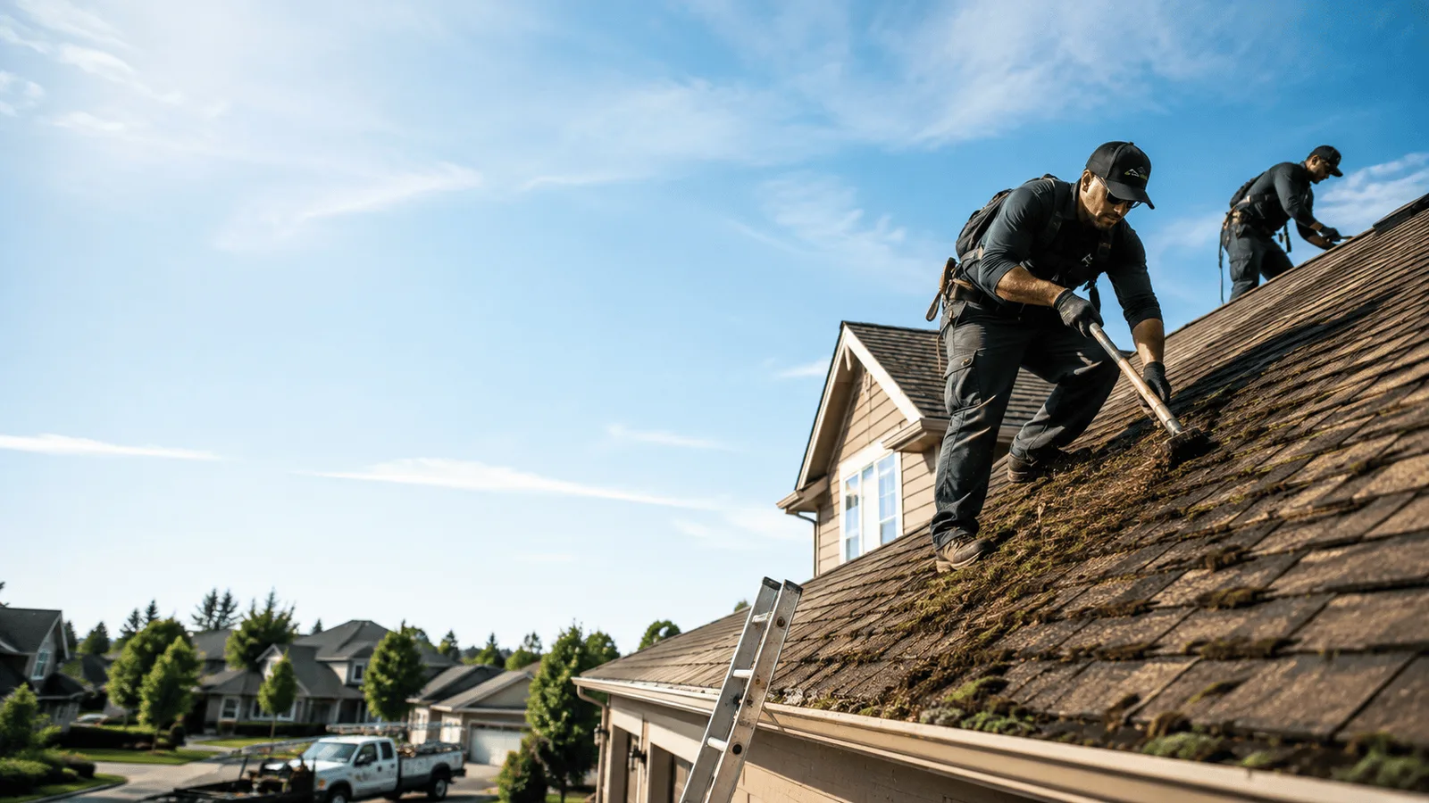 Roof Moss Removal in Chapman, KS near me